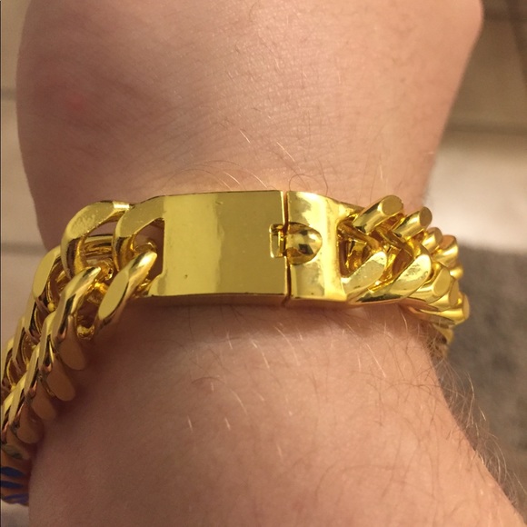 24k Cuban Link Bracelets! - Picture 4 of 4